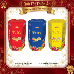 Kẹo mềm hương trái cây Mini Toffy hiệu Lale - 180g